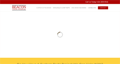 Desktop Screenshot of beaconcustomwoodwork.com
