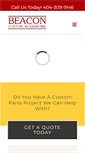 Mobile Screenshot of beaconcustomwoodwork.com